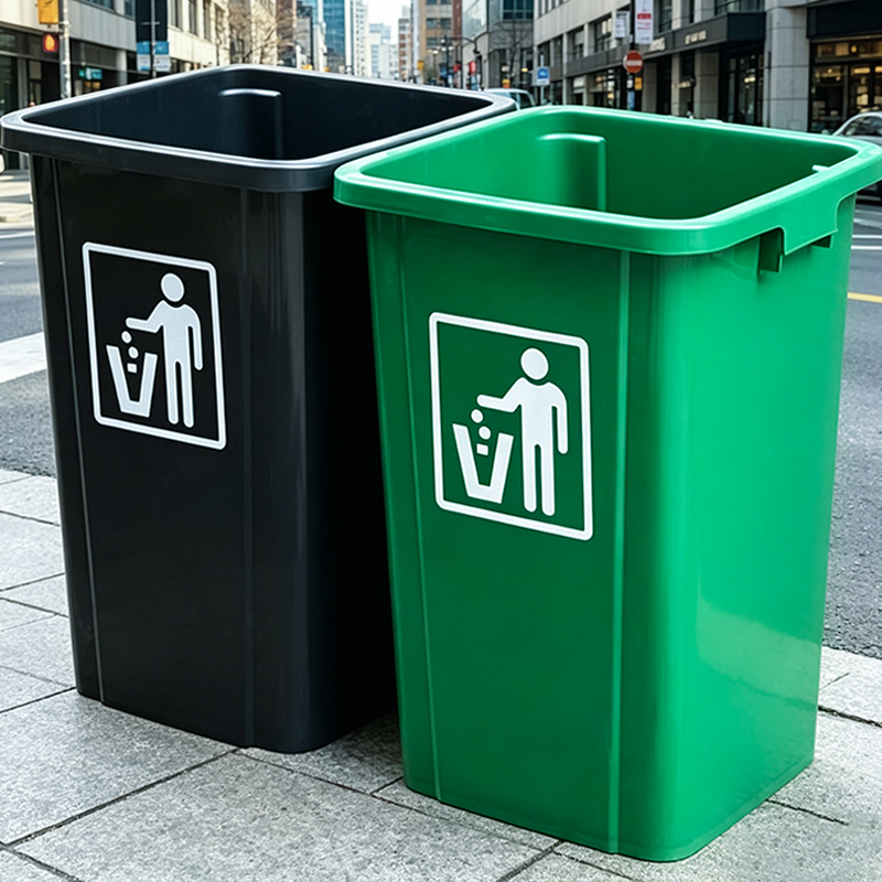 Commercial Kitchen Bin - Cestino per Rifiuti di Grande Capacità