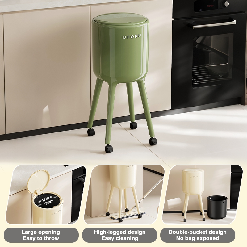 UFORU Cestino Alto con Ruote,  - Commercial Kitchen Bin recensione e prezzo